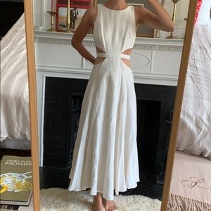 COPY - White linen Mara Hoffman dress
